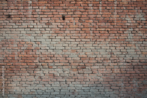 Old vintage brickwall street rusty grunge aged rough wall
