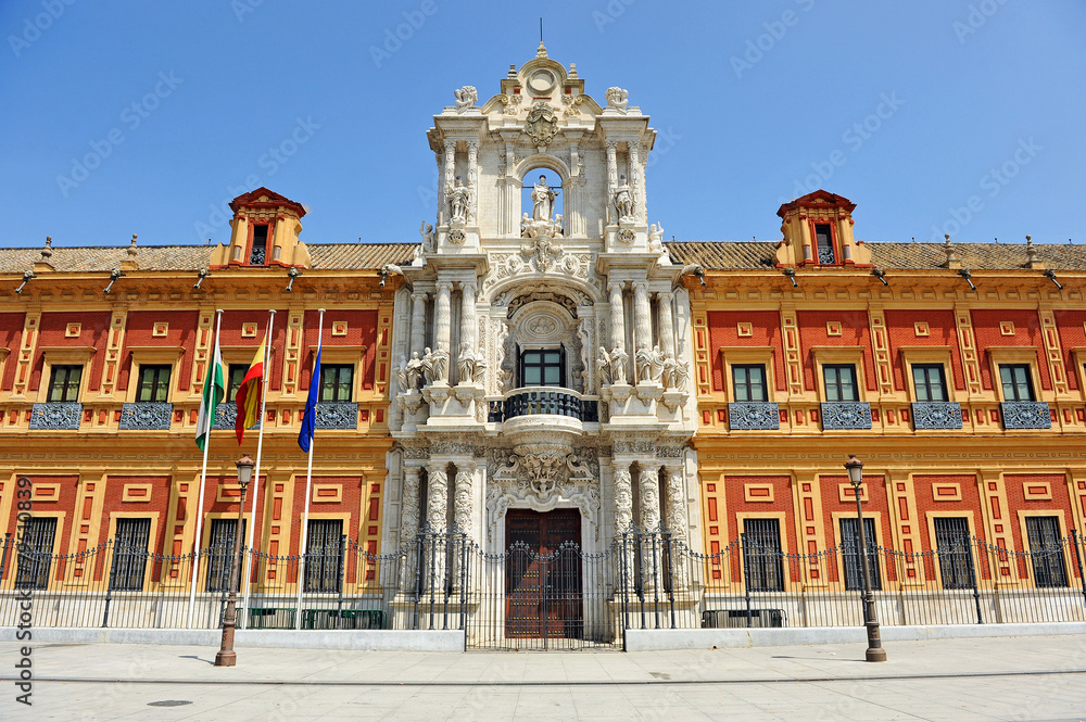 Palacio de San Telmo, Sevilla, Andalucía, España