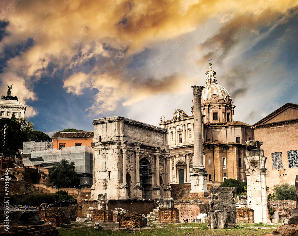Fototapeta premium roman forum