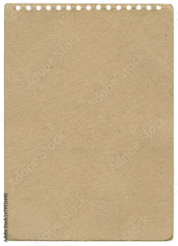 Recycled paper sheet, background texture.