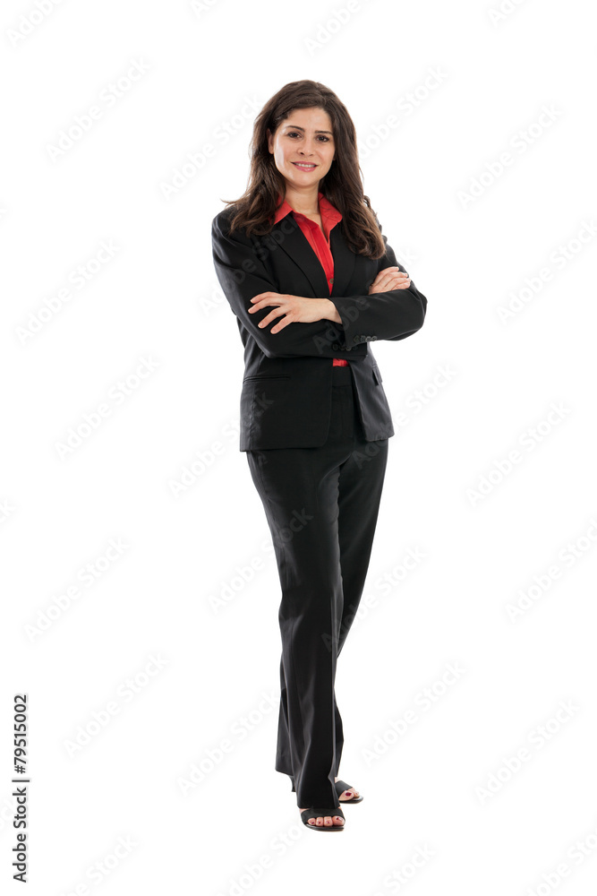 Full length businesswoman portrait Full length businesswoman portrait