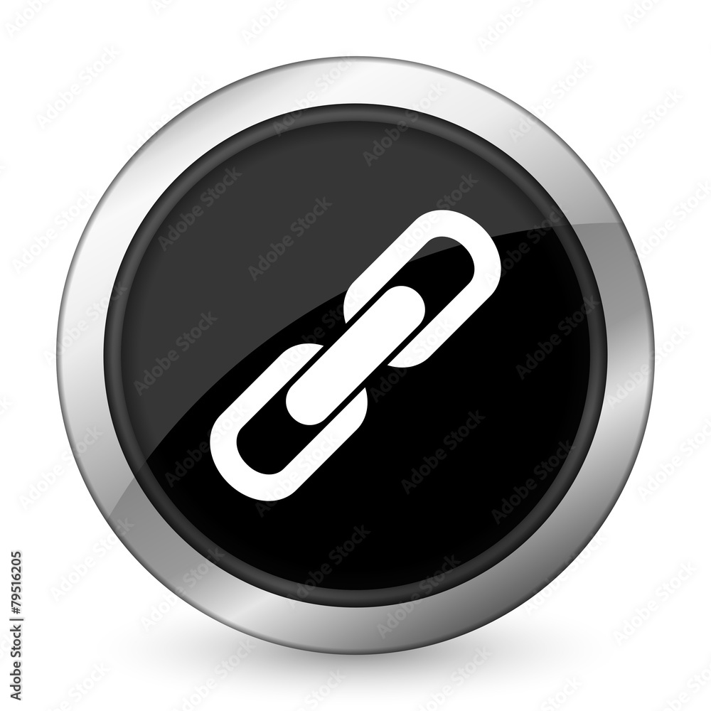 link black icon chain sign link black icon chain sign