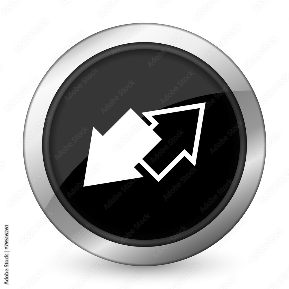 exchange black icon exchange black icon
