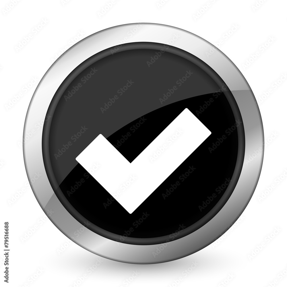 accept black icon check sign accept black icon check sign