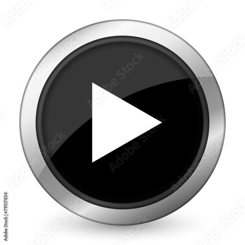 Free Download play black icon - GFXLoad