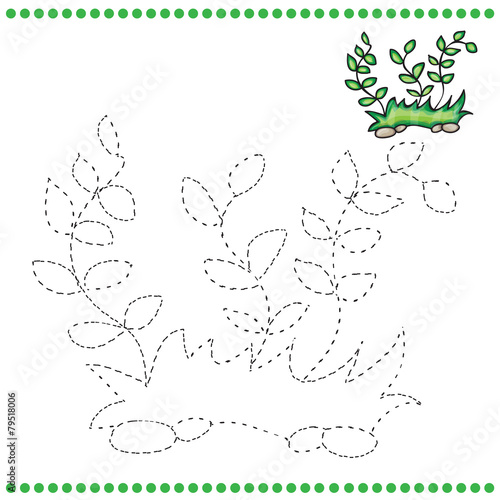 Connect the dots and coloring page