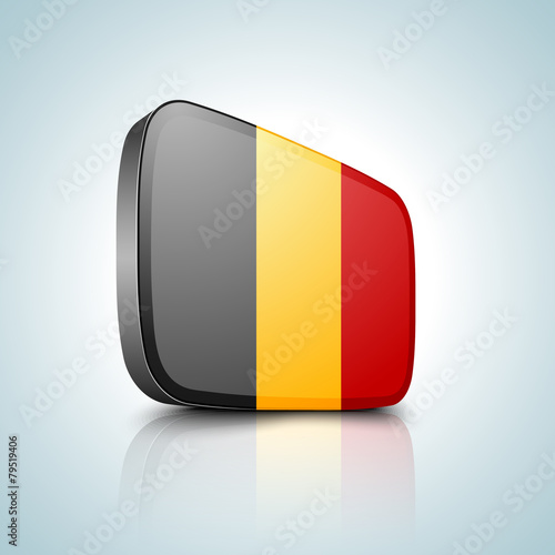 Belgium button