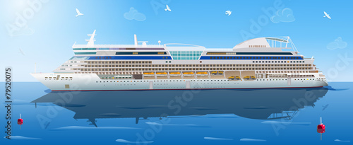 Big cruise ship