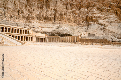 temple of Hatshepsut near Luxor in Egypt photo