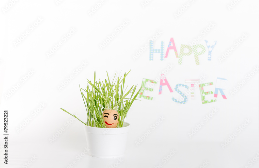 Fototapeta premium Happy Easter decoration