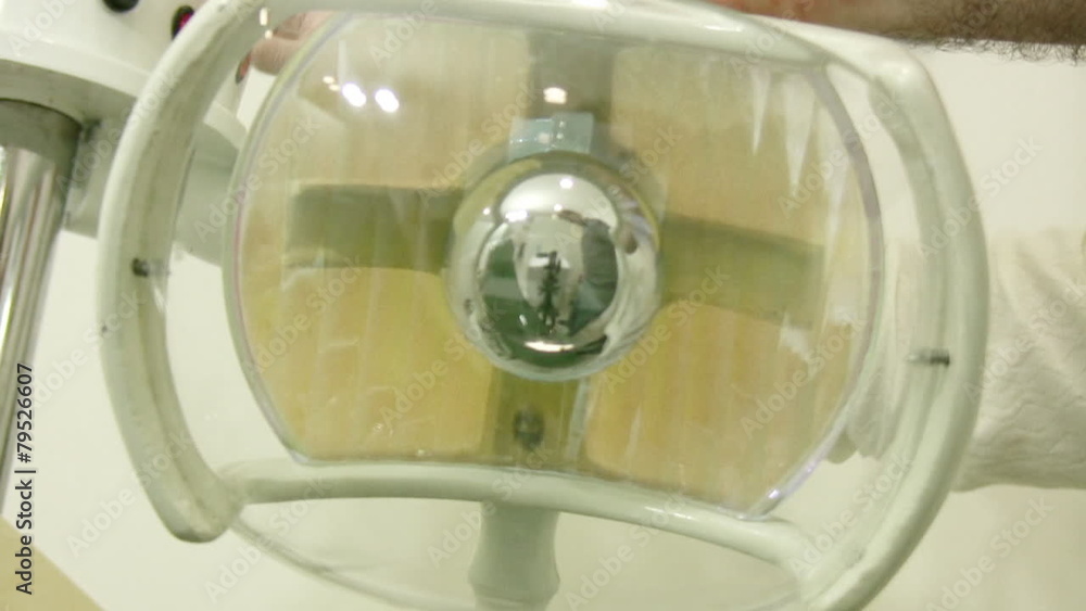 Dentist Chair Light Turned On Dentist Chair Light Turned On
