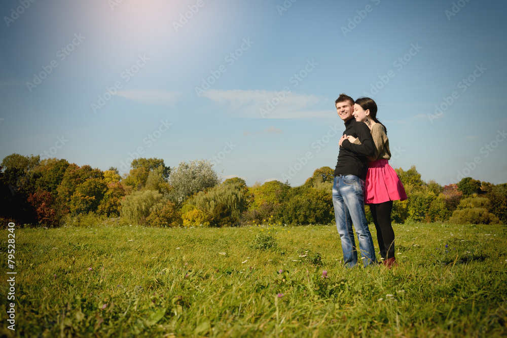 modern European couple of hipsters in love have fun modern European couple of hipsters in love have fun