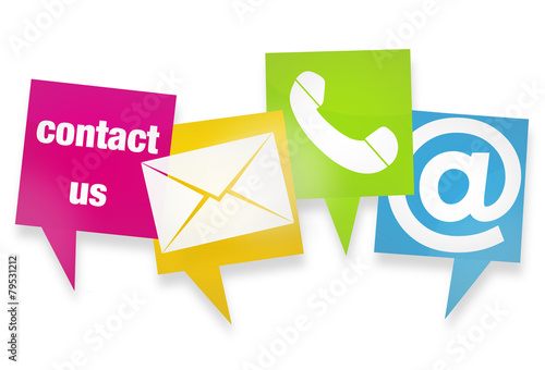 Contact Us icons