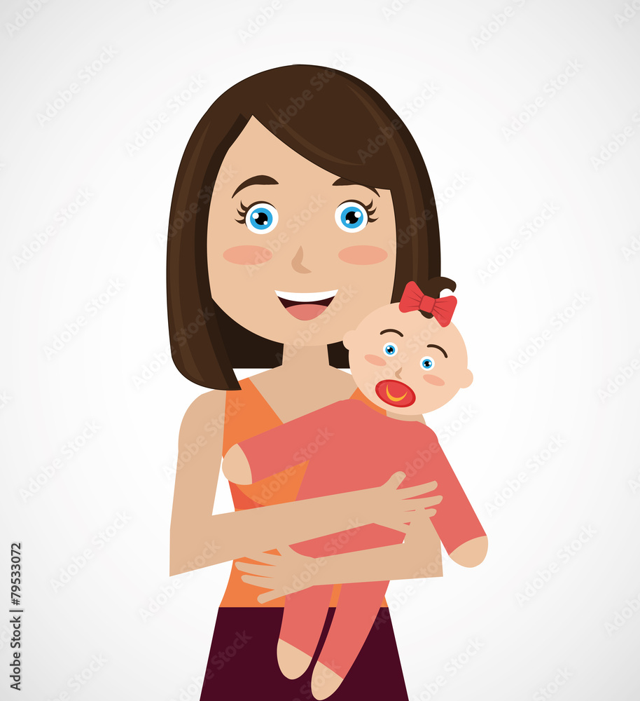 Family design, vector illustration. Family design, vector illustration.