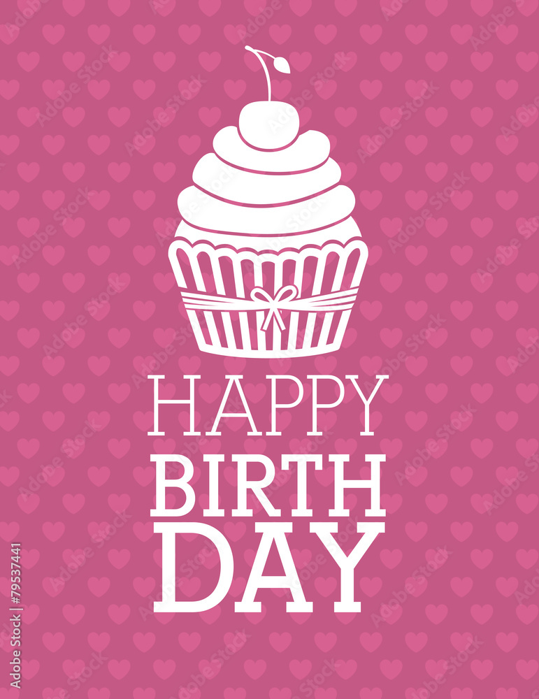 happy birthday design, vector illustration. happy birthday design, vector illustration.