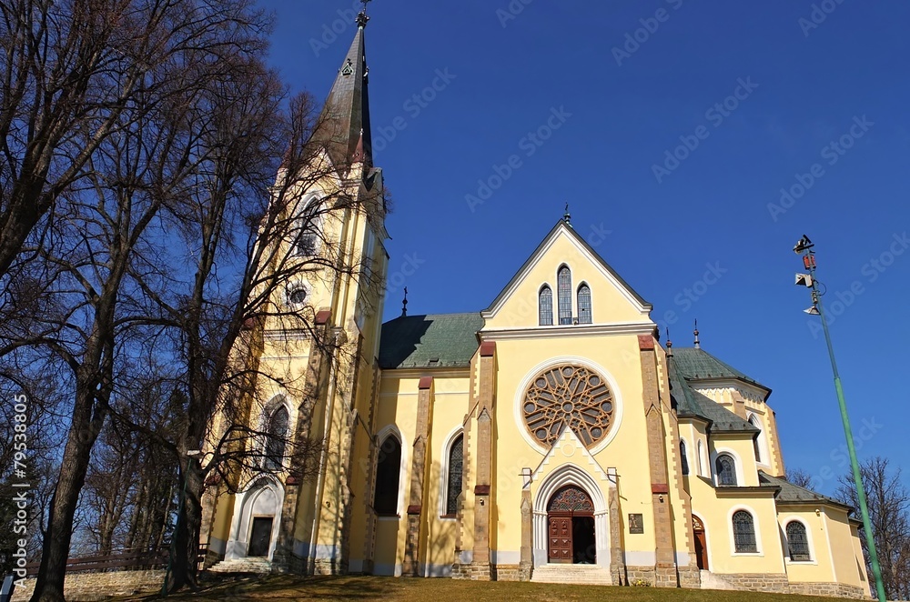 Church at Marian Mount in Levoca, Slovakia