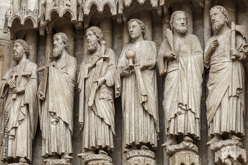 Amiens - Cathédrale- Sculptures