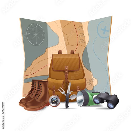 Tourism Hike Concept
