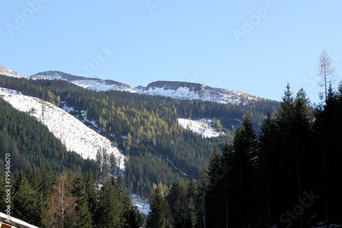 Rauris, Winter Alps austria