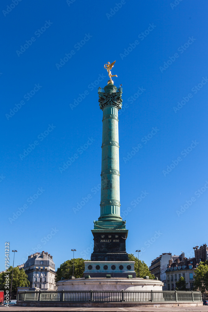 July Column in Paris