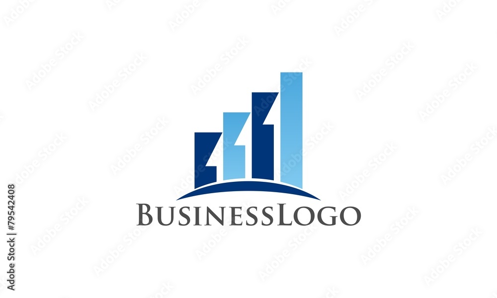 Business Grow Logo Template Business Grow Logo Template