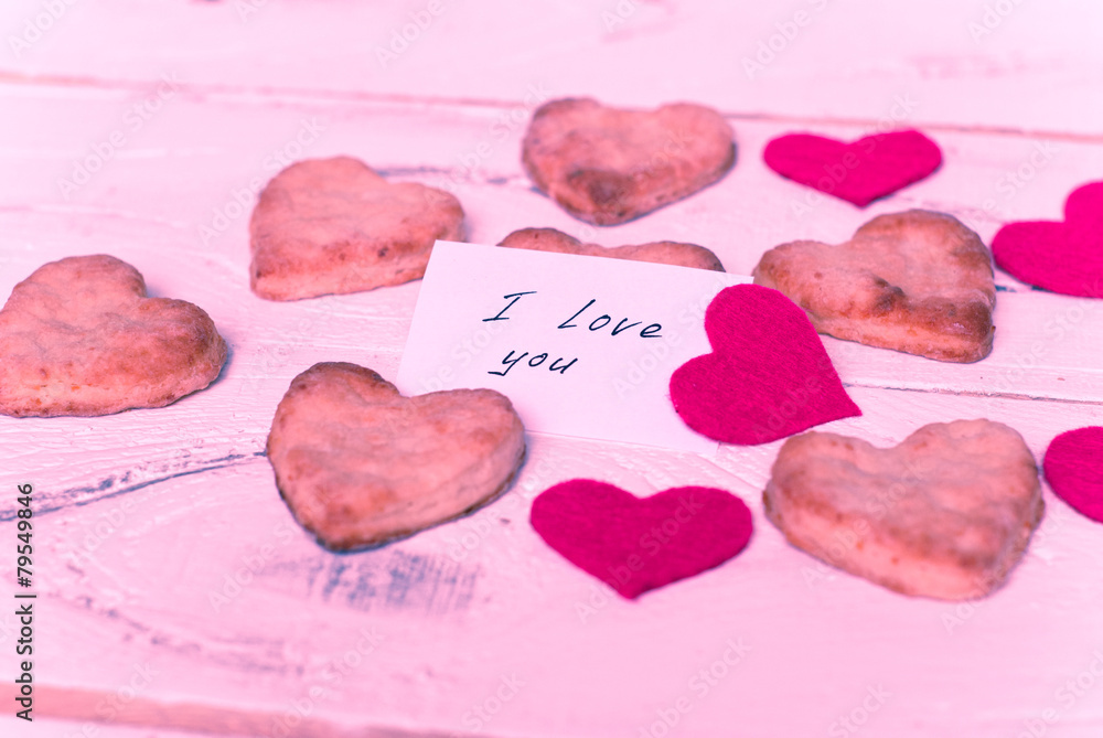 Obraz premium cookies with love