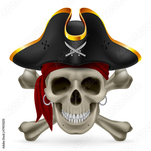 Pirate skull