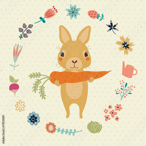 Cute rabbit