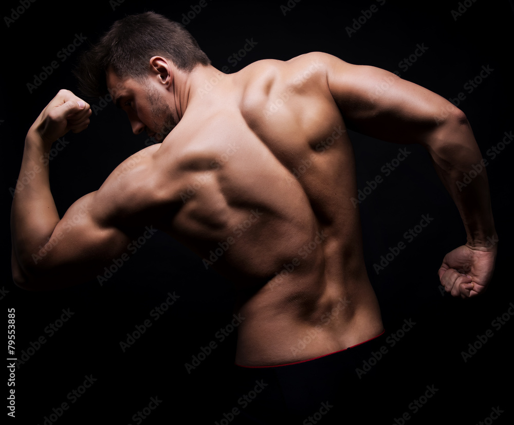handsome young bodybuilder handsome young bodybuilder