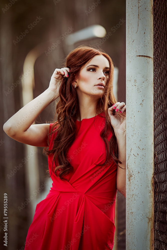 Obraz premium portrait elegency girl