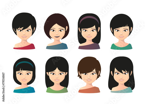 Female asian avatar