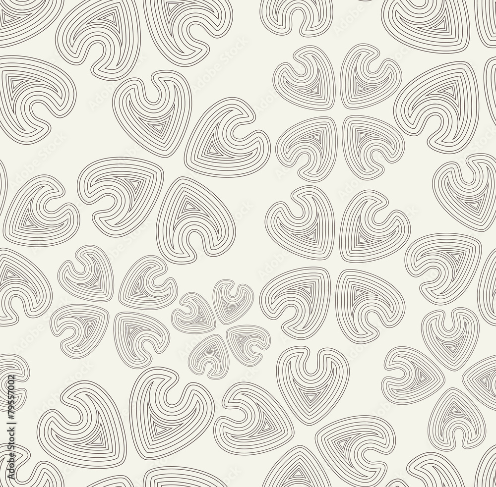 Vector seamless pattern. Black and white abstract background. Vector seamless pattern. Black and white abstract background.