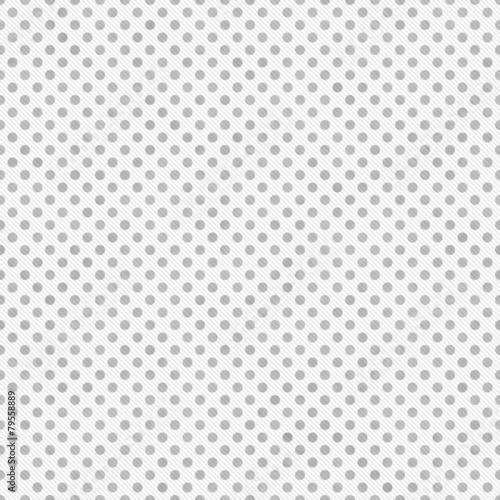 Light Gray and White Small Polka Dots Pattern Repeat Background