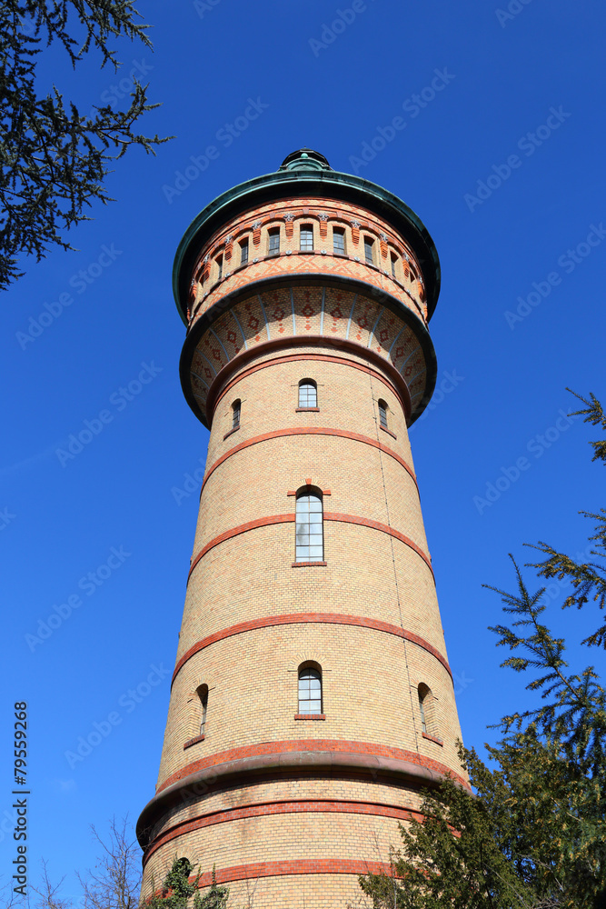 Wiesbaden, Biebricher Wasserturm (März 2015)