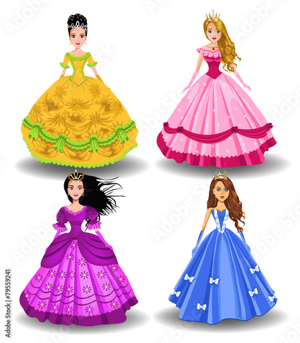 fairy tale doll princesses