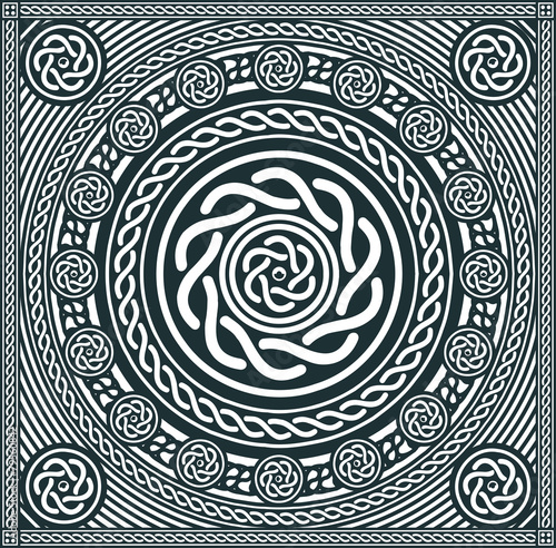 Abstract Mandala Background