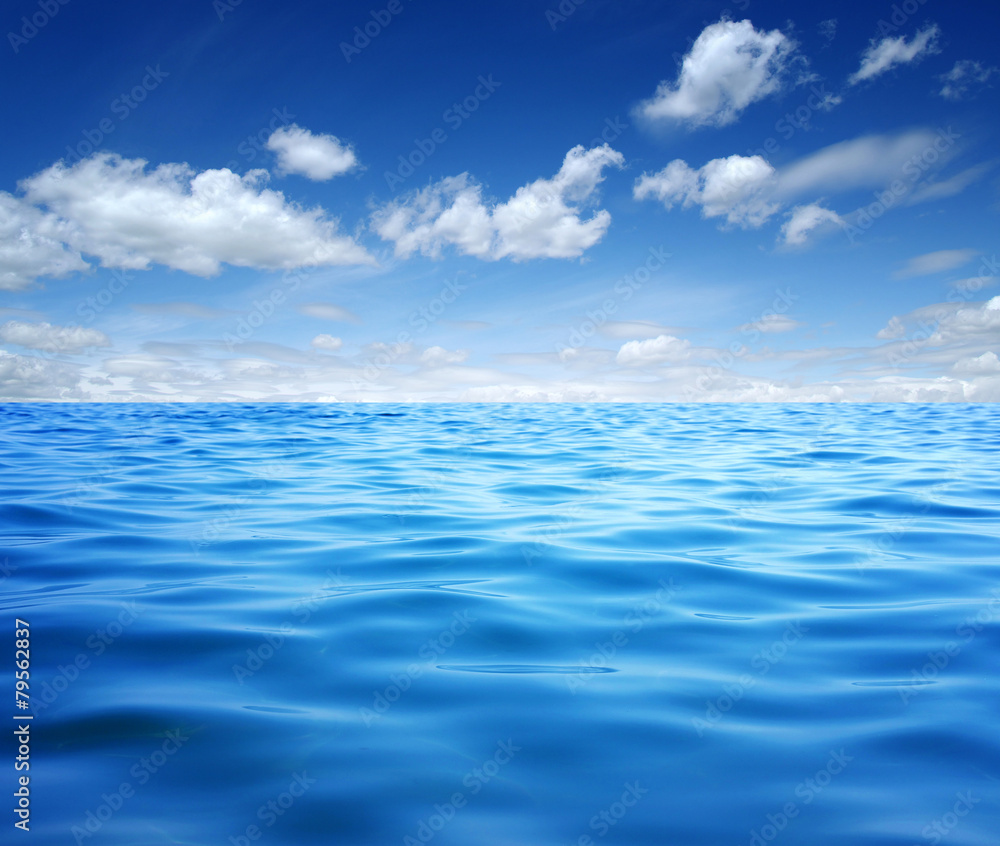 Fototapeta premium Blue sea