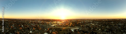 Sunrise Panoramic of Mitchell, SD