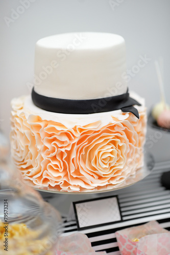 Delicious wedding cake