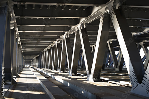 Inside the bridge
