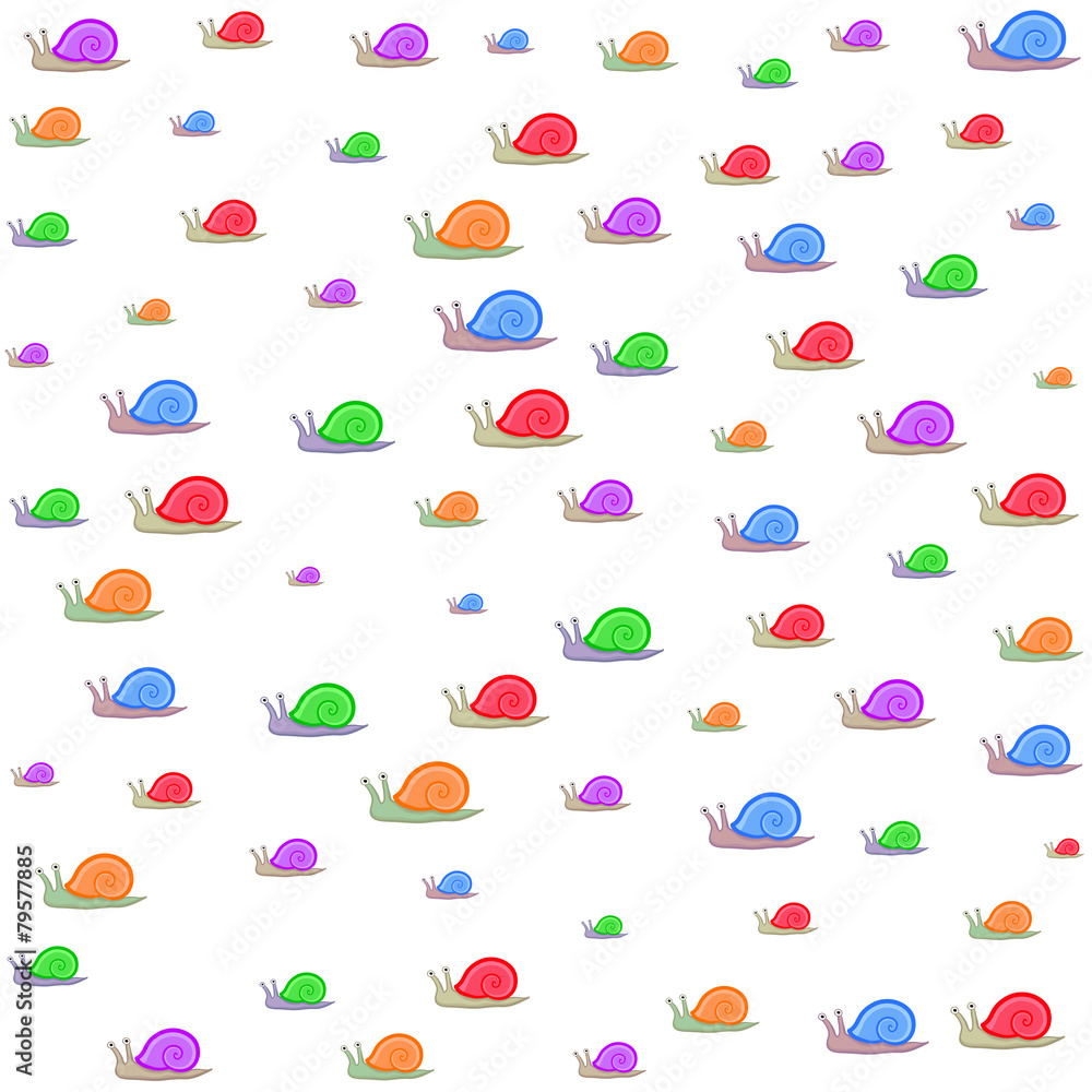 colored snails pattern colored snails pattern