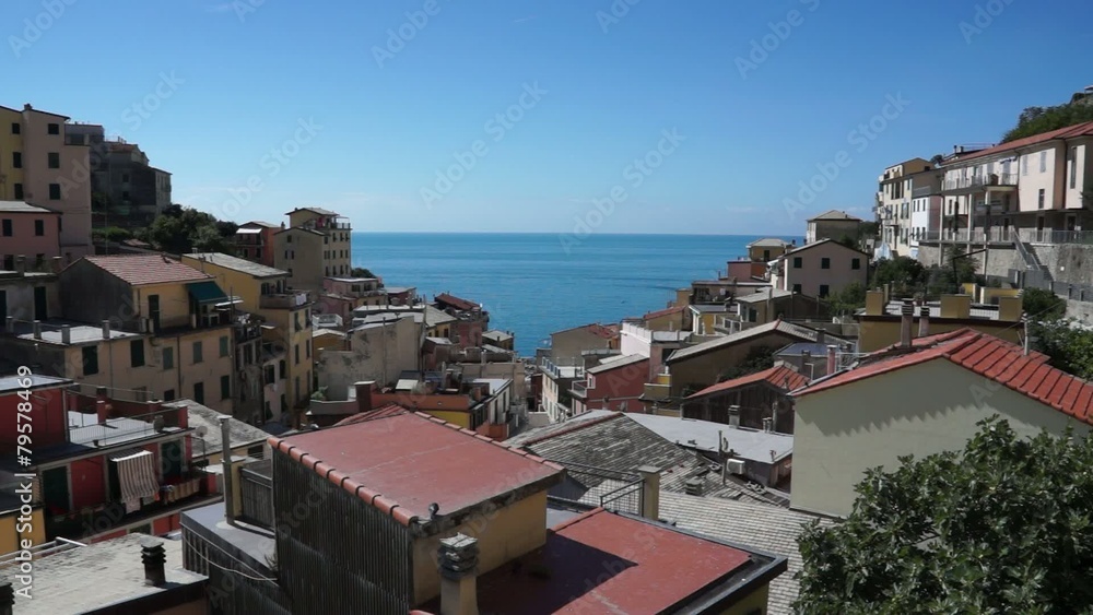 Scenes of the Italian coastal town Riomaggiore. Scenes of the Italian coastal town Riomaggiore.
