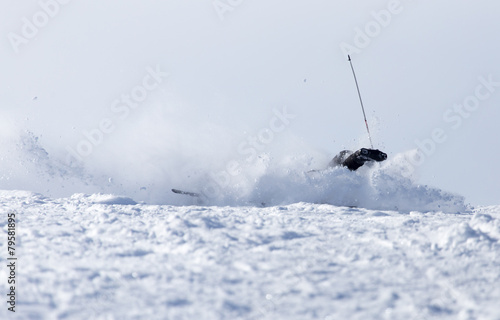 snowboarder falls to rate