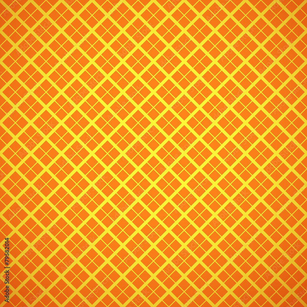 Fototapeta premium Baby different vector seamless pattern. Orange and yellow colors