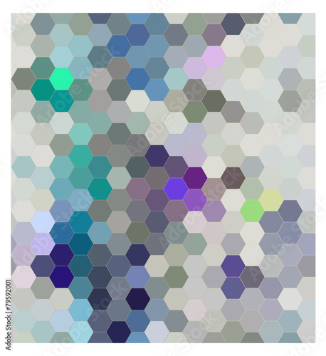 Hexagon seamless patern, vector abstract background