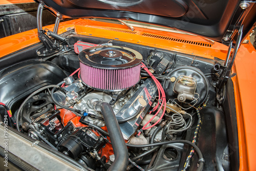 Muscle Car Engine V8