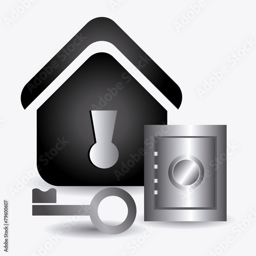 Security design, vector illustration.