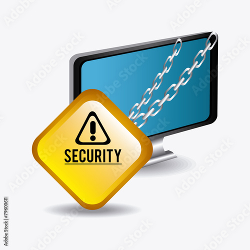 Security design, vector illustration.