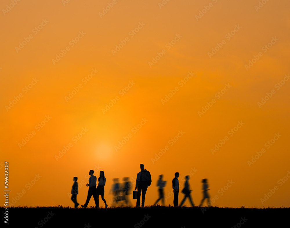 Fototapeta premium Business Collaboration Colleague Occupation Teamwork Concept
