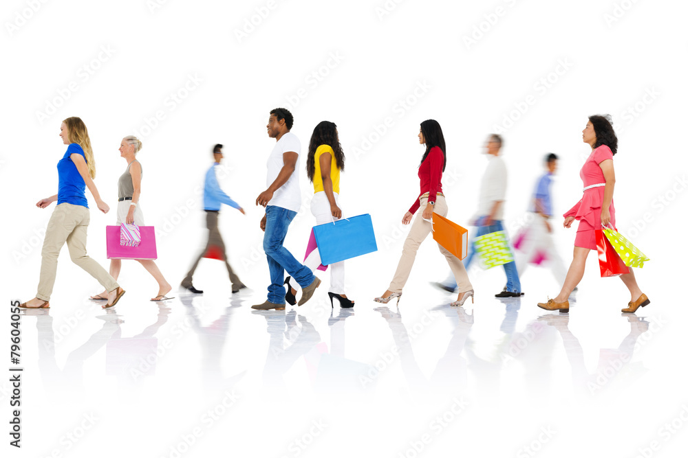 Obraz premium Shopping Purchase Retail Customer Consumer Sale Concept